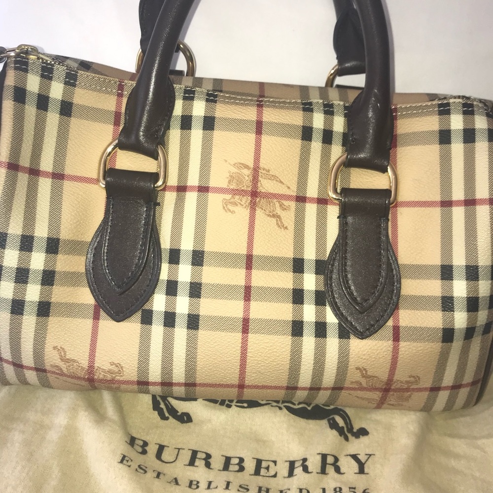 Burberry Bowling Tote Bag Like New
